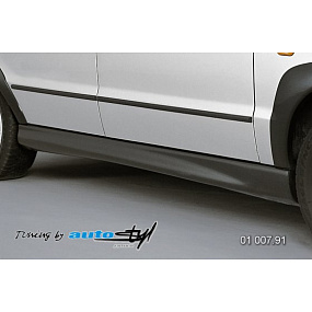 Škoda Felicia (do r.v. 97) Nástavky prahů - černý desén*