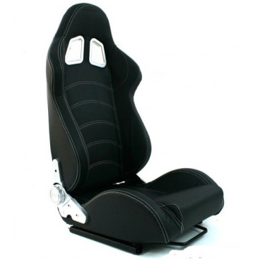 Sportovní polohovatelná sedačka A1 Racing BLAST Carbon Black