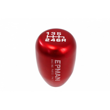 Hliníková řadicí páka 6B Univerzální Červená