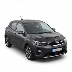 Převlek přední části kapoty černý Kia Stonic 2017+