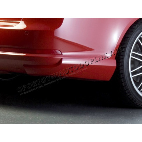 BODY-KIT RS zadní rozšíření nárazníku, ABS-černý, Škoda Octavia II RS