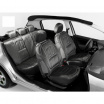 Autopotahy Profil-Škoda Felicia-nedělená zadní sedačka-černé