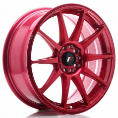 JR Wheels JR11 18x7,5 ET40 5x112/114 Platinová Červená