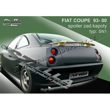 FIAT COUPE 93-00 spoiler zad. kapoty (EU homologace)