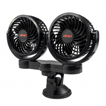 Ventilátor automobilový s přísavkou 12V AMIO-03010 Ventilátor automobilový s přísavkou 12V AMIO-03010