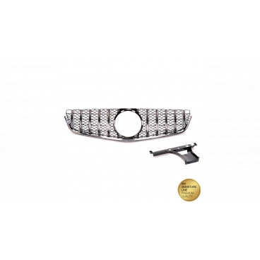 Gril Mercedes-Benz E C207 A207 GT Chrom & Černý