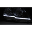 Mercedes GLK X204 06.2008-08.2012 přední světla Tube Light chrome
