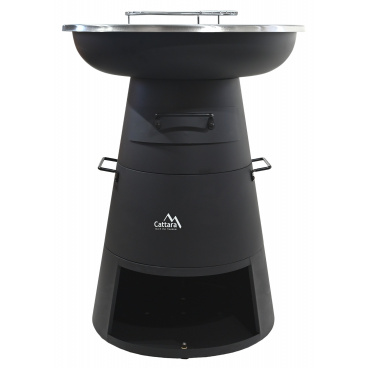 Gril na dřevěné uhlí PLANCHA MOON 58,5 x 83cm