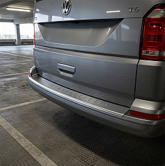 Nerez kryt zadního nárazníku Omtec VW T6 broušený