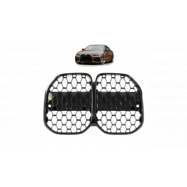 Gril BMW 4 G22 G23 G83 Lesklá Černá Gril BMW 4 G22 G23 G83 Lesklá Černá