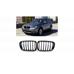 Gril BMW X3 F25 jednotlivé žebro Lesklá černá