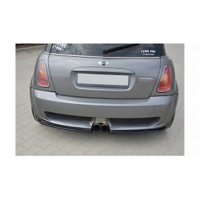 Splitter Mini R53 COOPER S JCW Tył Boczne Gloss Black