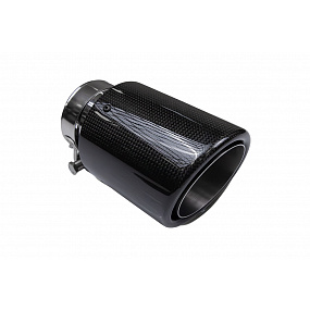 Koncovka tlumiče 101mm vstup 70mm Carbon Gloss