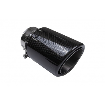 Koncovka tlumiče 101mm vstup 70mm Carbon Gloss
