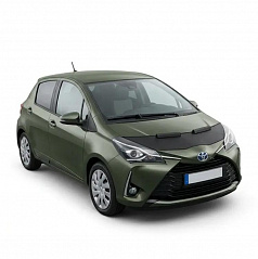 Převlek přední části kapoty černý Toyota Yaris 2011-2020