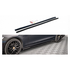 Dokładka Volvo V90 II Progi Gloss Black
