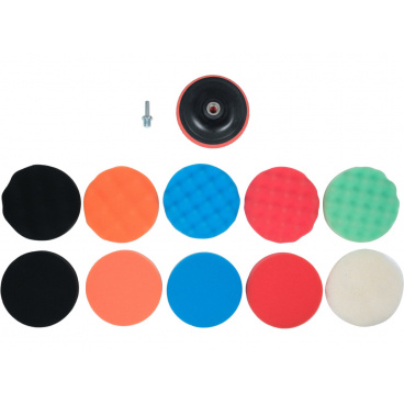 Leštící koutouče sada 125 mm, M14 12 ks