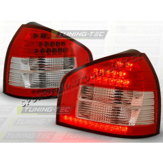 AUDI A3 (8L) 1996-03 ZADNÍ LED LAMPY RED WHITE