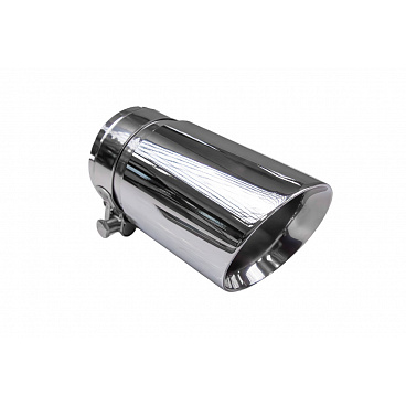 Koncovka tlumiče 101mm vstup 67mm Leštěná