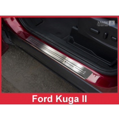 Nerez ochranné lišty prahu dveří 4ks Ford Kuga II 2012-16