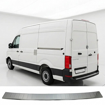 Nerez kryt zadního nárazníku VW Crafter 2017-26 Nerez kryt zadního nárazníku VW Crafter 2017-26