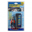 Tester autobaterie a alternátoru 12V+svorky