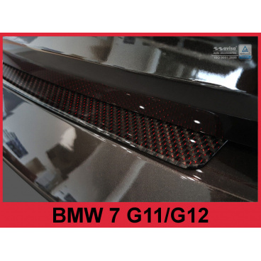 Carbon kryt- ochrana prahu zadního nárazníku BMW 7 G11, G12 2015-16