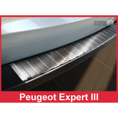 Nerez kryt- ochrana prahu zadního nárazníku Peugeot Expert III 2016+