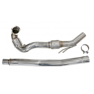 Downpipe Audi A3 S3 TTS Seat Leon Škoda Octavia VW Golf 7R 2.0 TFSI CAT