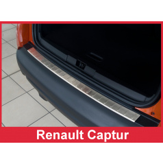 Nerez kryt- ochrana prahu zadního nárazníku Renault Captur 2013-17