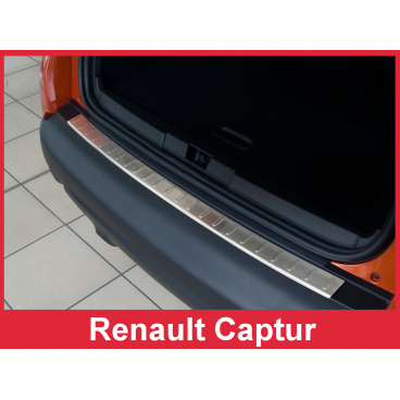 Nerez kryt- ochrana prahu zadního nárazníku Renault Captur 2013-17