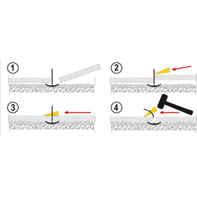 Nivelační systém (50x spona + 50x klín)