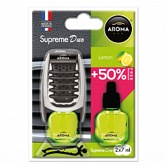 Osvěžovač vzduchu AROMA SUPREME DUO LEMON