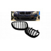 Mřížka BMW 5 E60 E61 dvojité žebrování Lesklá černá