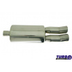 Sportovní výfuk TurboWorks 63/2x76 mm dual 
