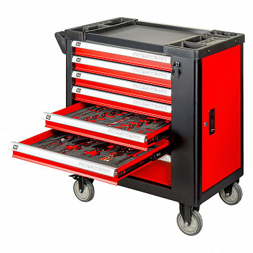 Dílenská skříňka se sadou nářadí 258 ks 840x460x870 mm Dílenská skříňka se sadou nářadí 258 ks 840x460x870 mm
