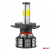 Extra silná led žárovka H4 do hlavních světlometů COB 4Side  2 ks