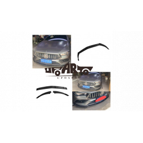 Přední nárazník Mercedes-Benz CLA C118 X118 Lesklá černá Přední nárazník Mercedes-Benz CLA C118 X118 Lesklá černá