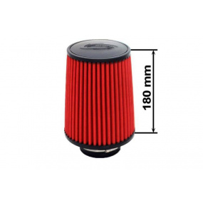 Filtr stożkowy Simota H:180mm OTW:80-89mm JAU-X02101-11 Czerwony