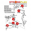 Škoda Superb StrongFlex Sport sestava silentbloků jen pro přední nápravu 12 ks