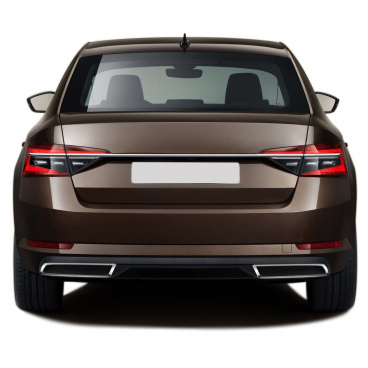 Nerez difuzory výfuku Škoda Superb III 2015-20 sedan (2-dílná sada) Nerez difuzory výfuku Škoda Superb III 2015-20 sedan (2-dílná sada)