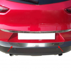 Nerez leštený kryt horní hrany zadního nárazníku Mazda CX-3 2015-21