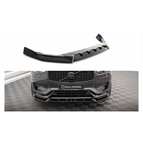 Splitter Volvo XC90 R-Design II Facelift przód v.2 Gloss Black