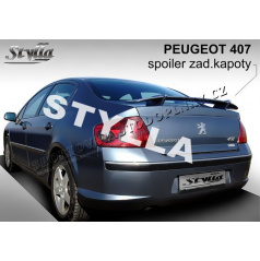 PEUGEOT 407 sedan 04+ spoiler zad. kapoty (EU homologace)