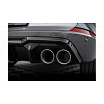Nástavec nárazníku Cupra Formentor zadní v.3 + atrapa výfuku Gloss Black stříbrná