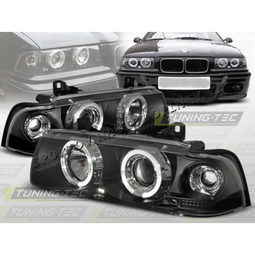 BMW E36 90-99 ANGEL EYES BLACK (LPBM02) - sedan / compact / touring BMW E36 90-99 ANGEL EYES BLACK (LPBM02) - sedan / compact / touring
