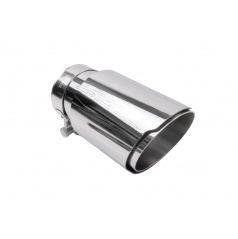 Koncovka tlumiče 89mm vstup 67mm Leštěná