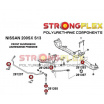 Nissan 200SX S13 1988-93 StrongFlex Sport sestava silentbloků pro přední a zadní nápravu 33 ks
