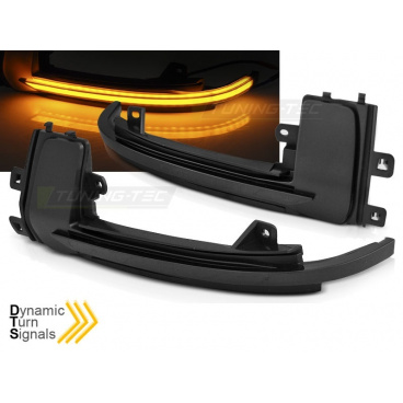 Boční dynamiclé blinkry v zrcátku SMOKE LED SEQ AUDI A3 10-12 / A4 10-15 / A5 10-16