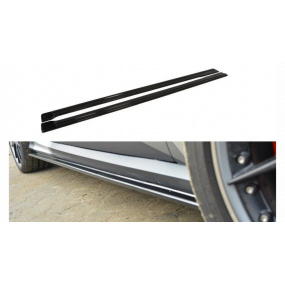 Dokładka Audi RS6 C7 Progi Gloss Black